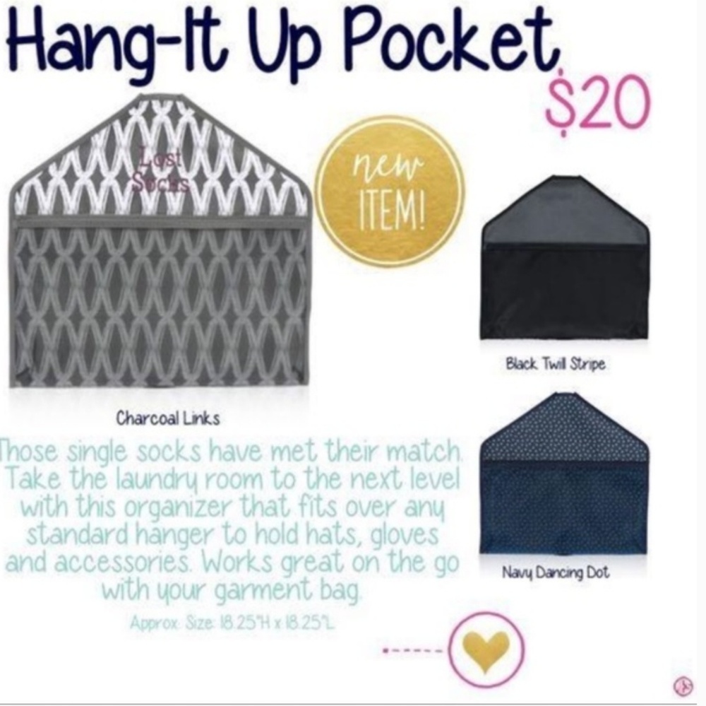 Thirty-One Hang It Up Pocket